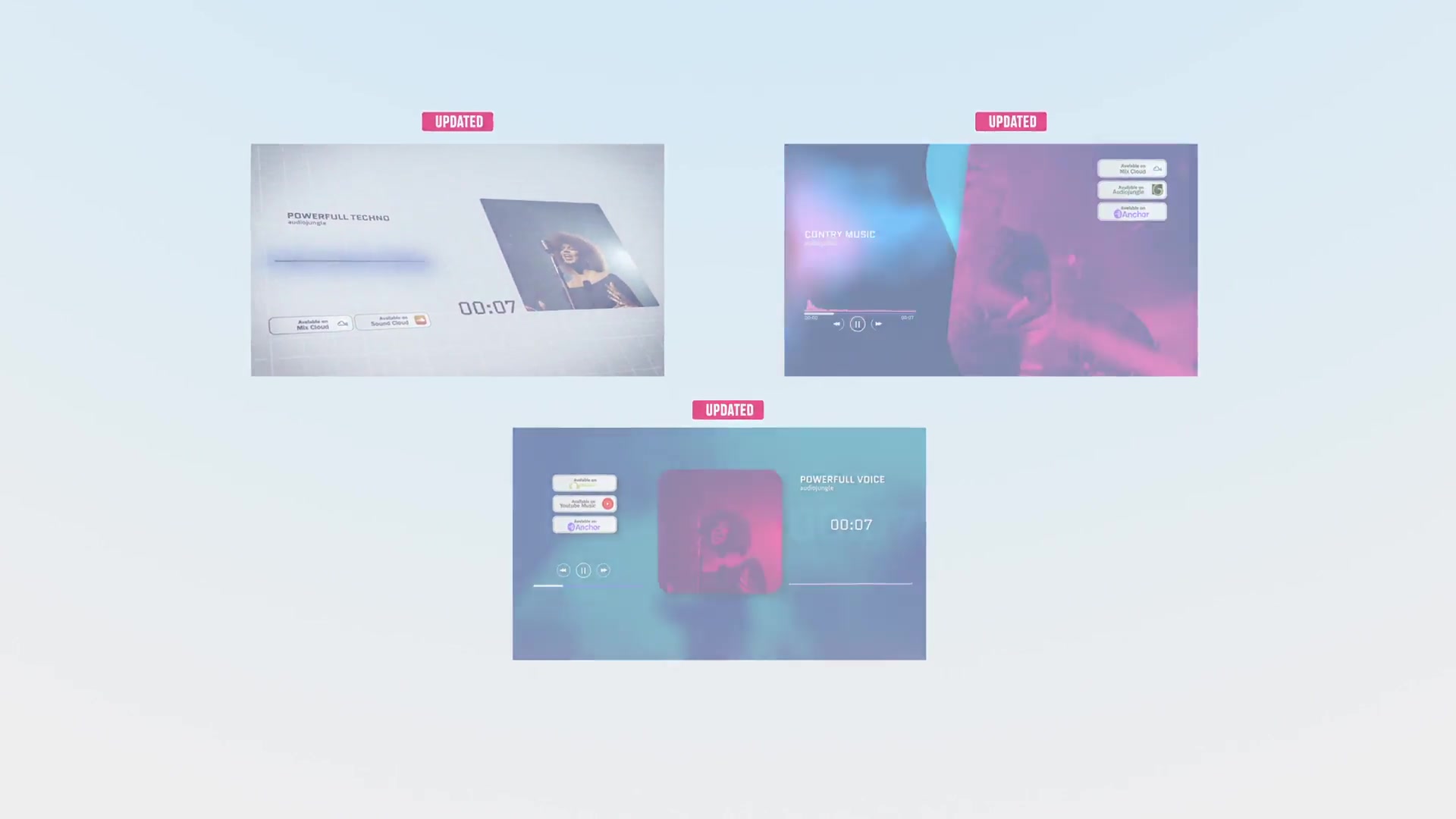 Audio visualizer pack Videohive 24622655 After Effects Image 5