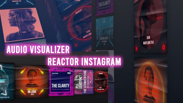 Audio Visualizer Reactor Instagram - Download Videohive 29345425