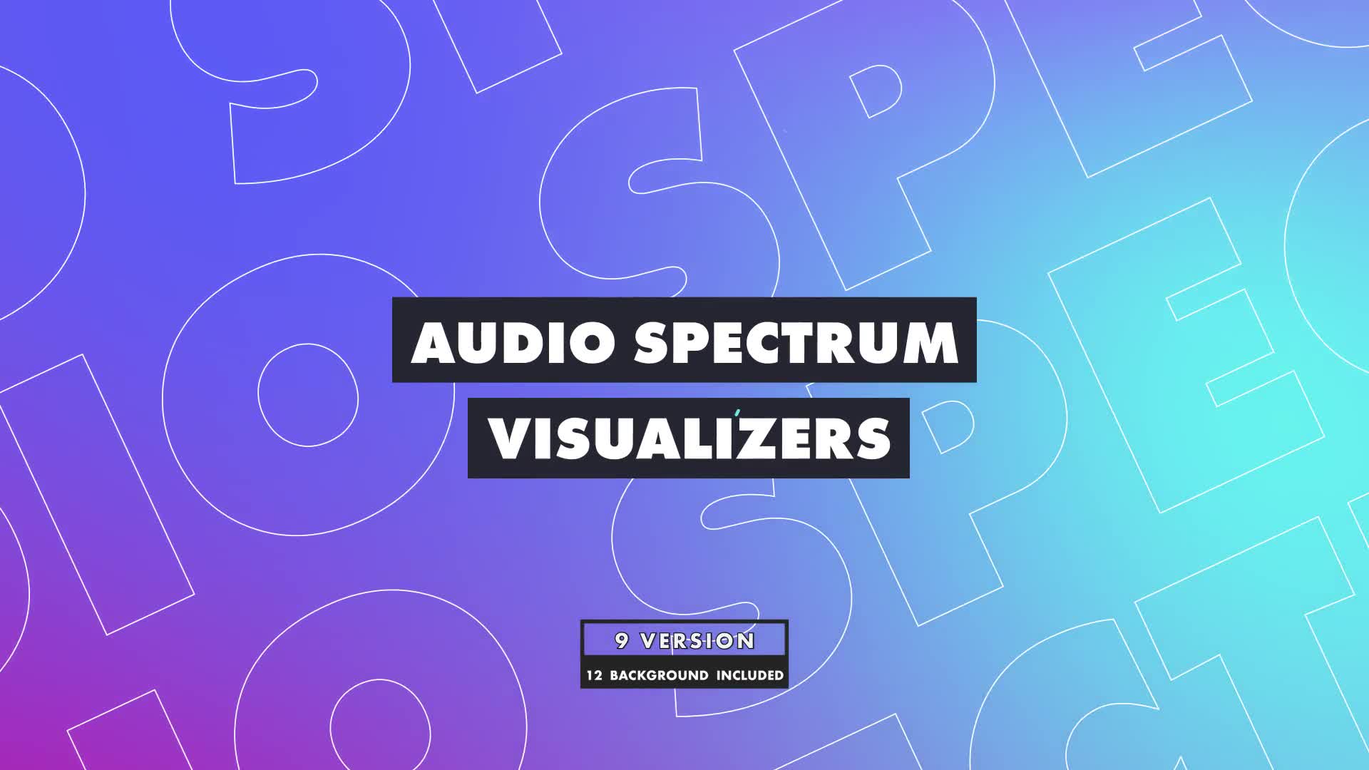 Audio Visualizer, Sound Keys Visualizer, Podcast Visualizer 4K Videohive 29648967 After Effects Image 1
