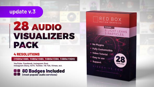 Audio Visualizers Pack - 27144986 Download Videohive