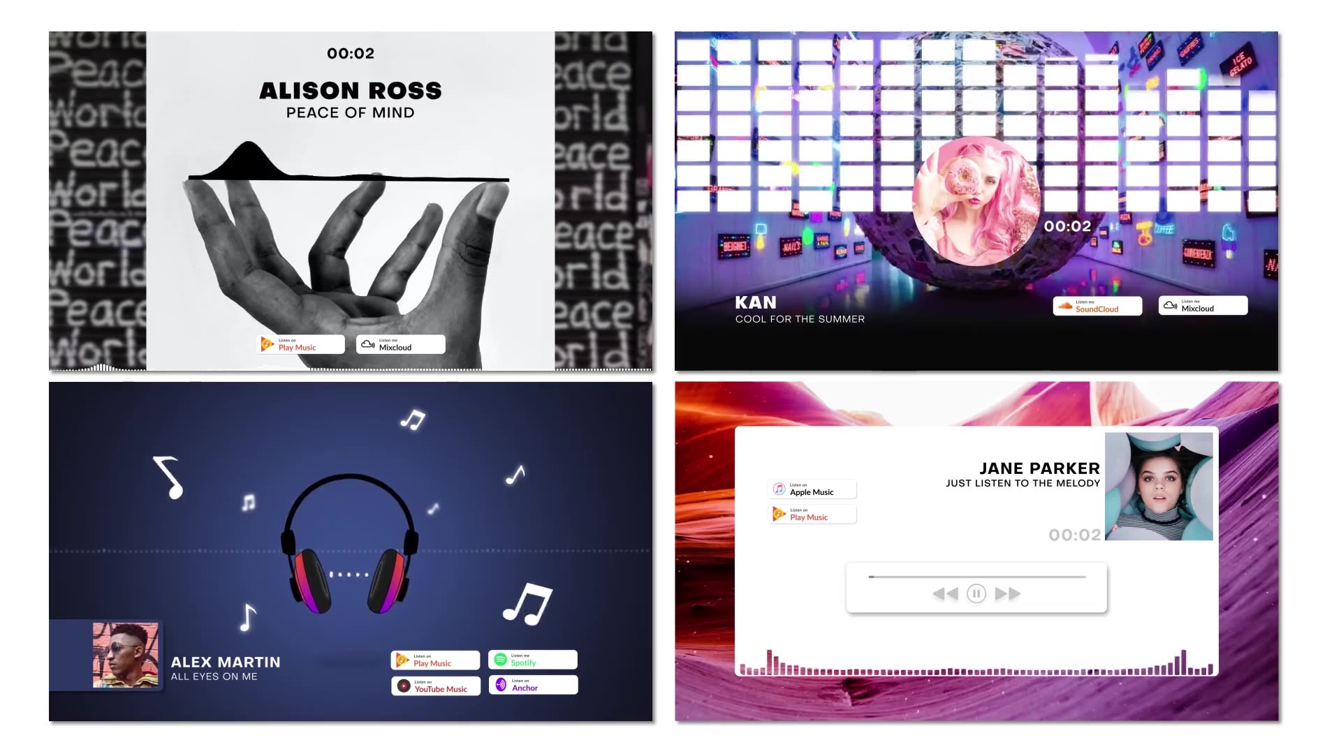 Audio Visualizers Pack Videohive 28006092 After Effects Image 7