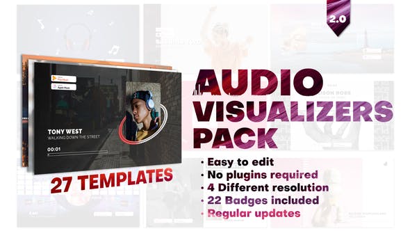 Audio Visualizers Pack - Videohive 28006092 Download