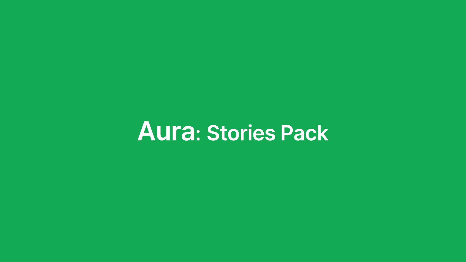 Aura | Stories Pack Videohive 30407698 After Effects Image 1