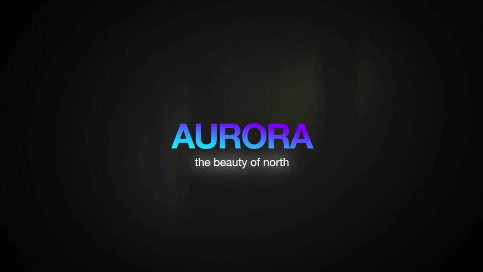 Aurora Logo Videohive 27318208 After Effects Image 3