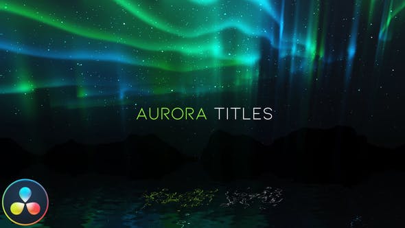 Aurora Titles DaVinci Resolve - Videohive Download 31279418