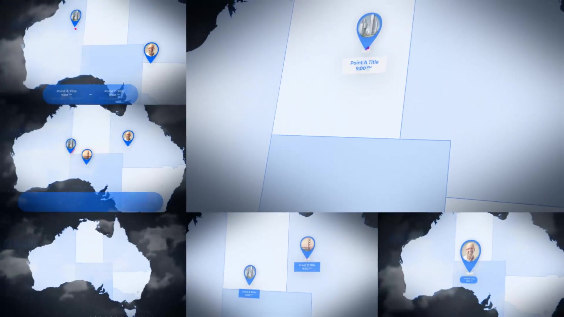 Australia Map Animation Commonwealth of Australia Map Kit Videohive 24084897 After Effects Image 8