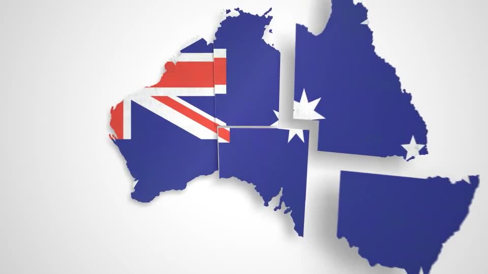 Australia Map Kit - Download Videohive 15885123