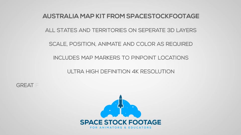 Australia Map Kit - Download Videohive 15885123