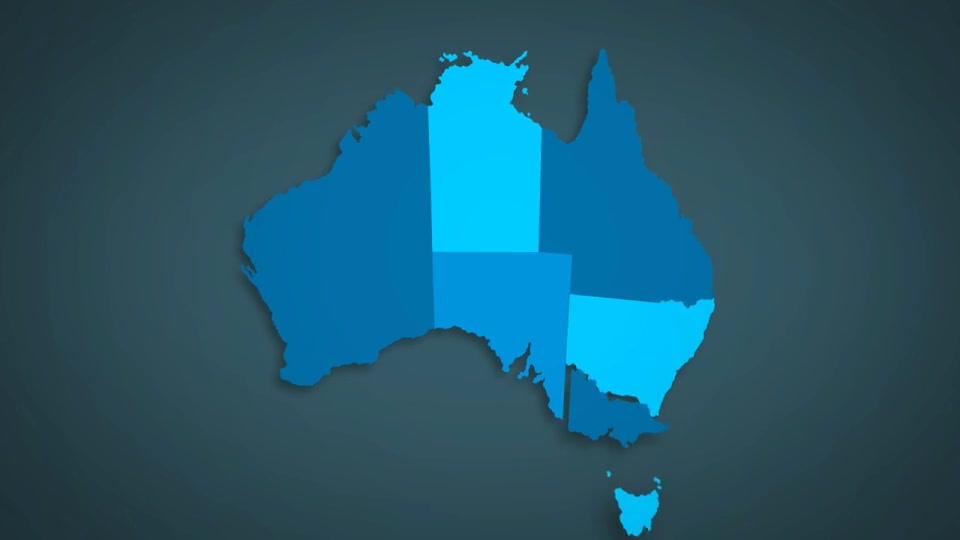 Australia Map Kit - Download Videohive 15885123