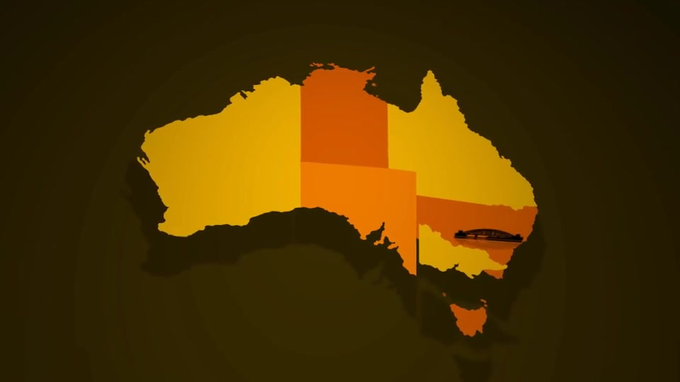 Australia Map Kit - Download Videohive 15885123