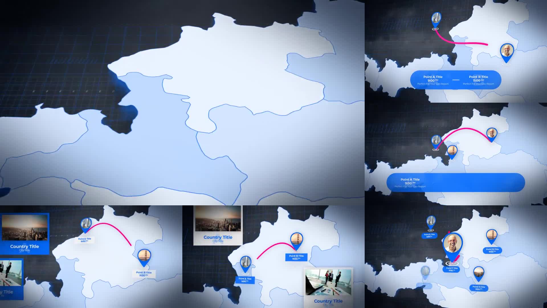 Austria Map Republic of Austria Map Kit Videohive 24212482 After Effects Image 1
