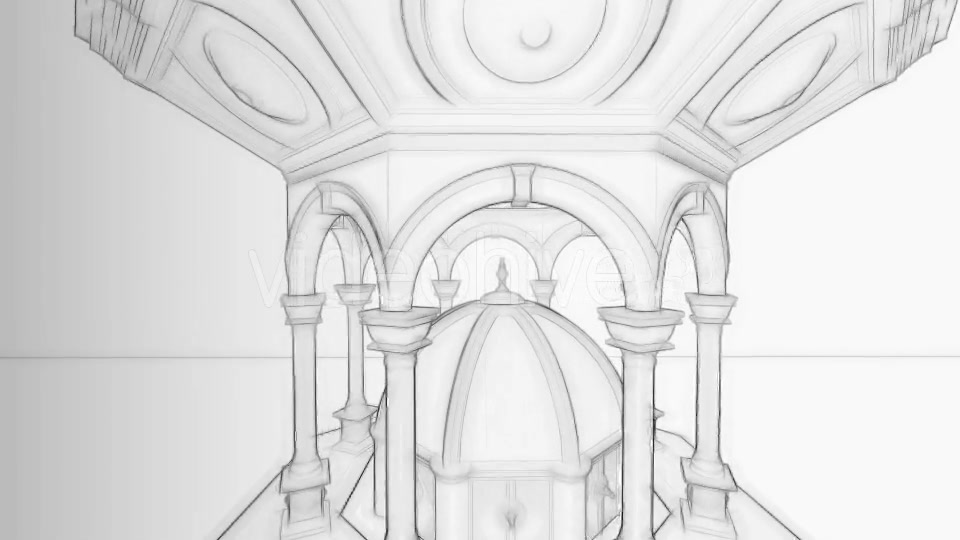 Authentic Architecture Sketch Background - Download Videohive 15972329