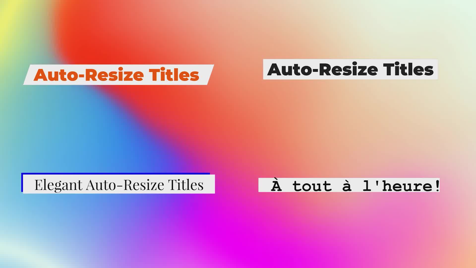 Auto Resize Titles Videohive 36879257 DaVinci Resolve Image 10