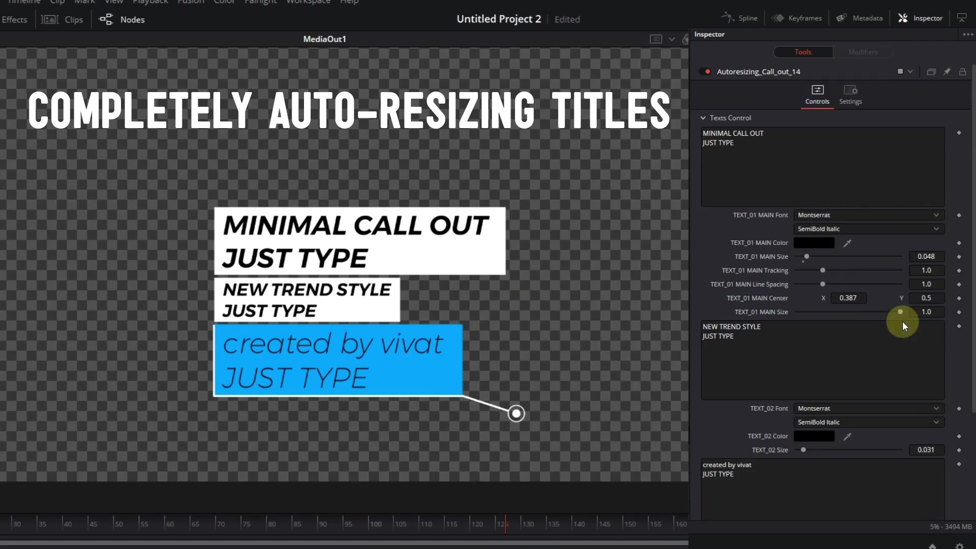 Auto resizing Clean Call outs V.3 Videohive 37943170 DaVinci Resolve Image 4