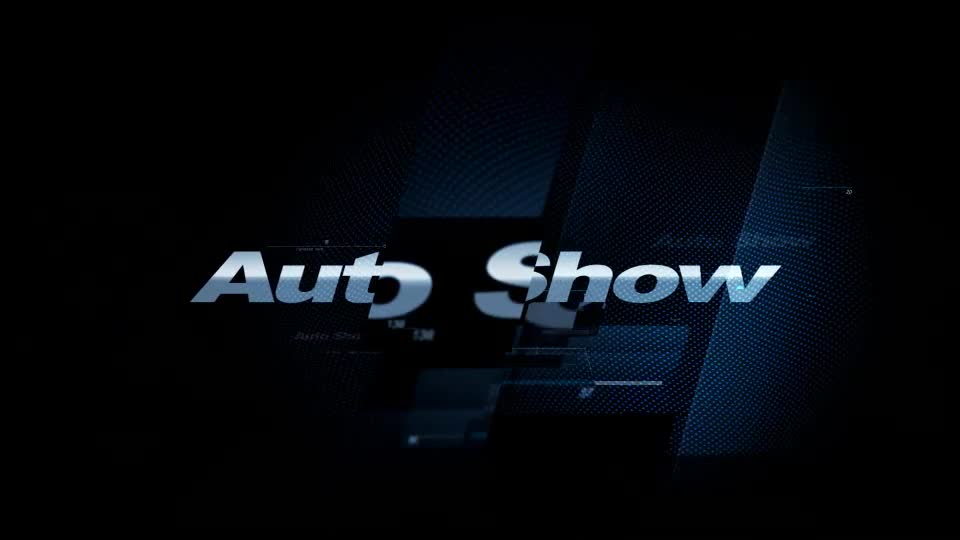 Auto Show Broadcast pack Videohive 27323059 After Effects Image 1
