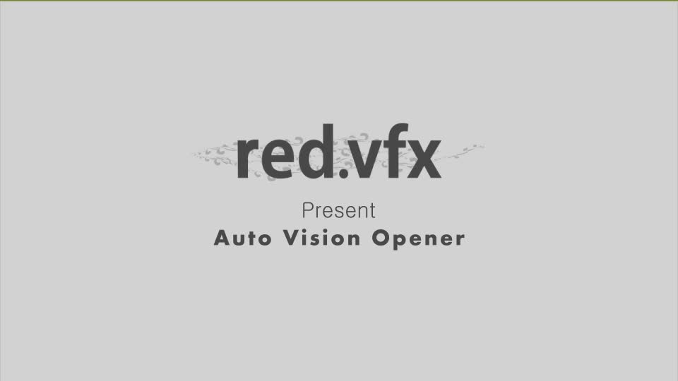 Auto Vision Opener Videohive 12059377 After Effects Image 1