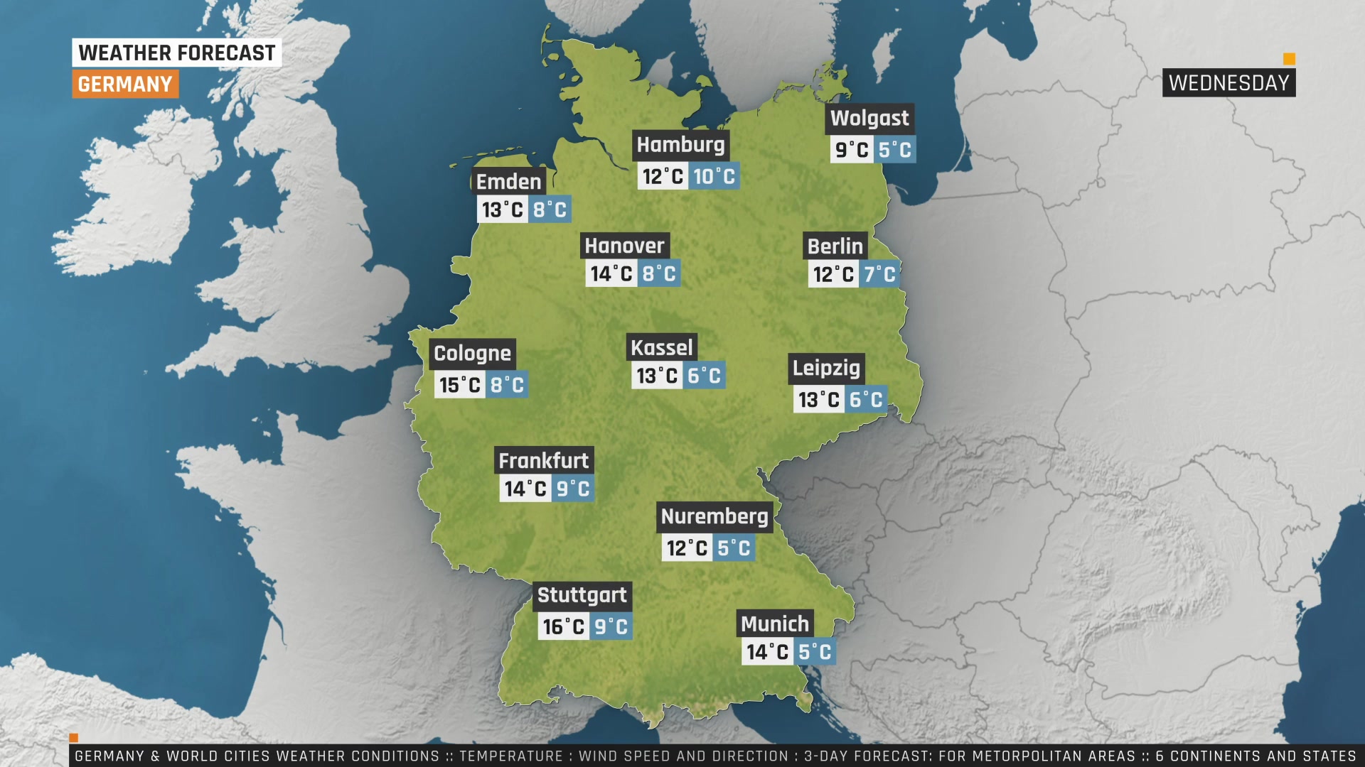 Automated WEATHER Forecast Script and Template for After Effects Videohive 44614632 After Effects Image 4