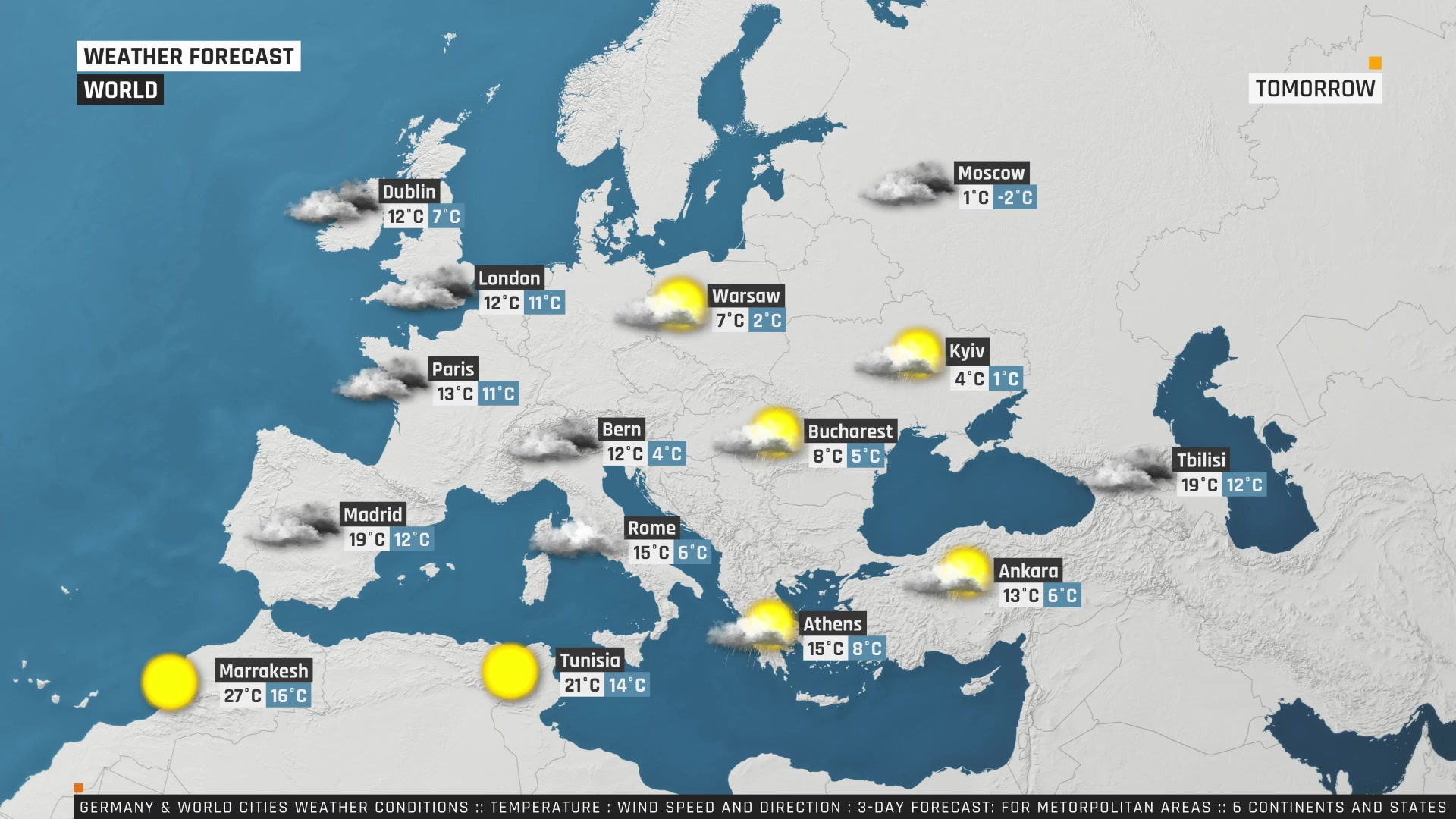 Automated WEATHER Forecast Script and Template for After Effects Videohive 44614632 After Effects Image 5