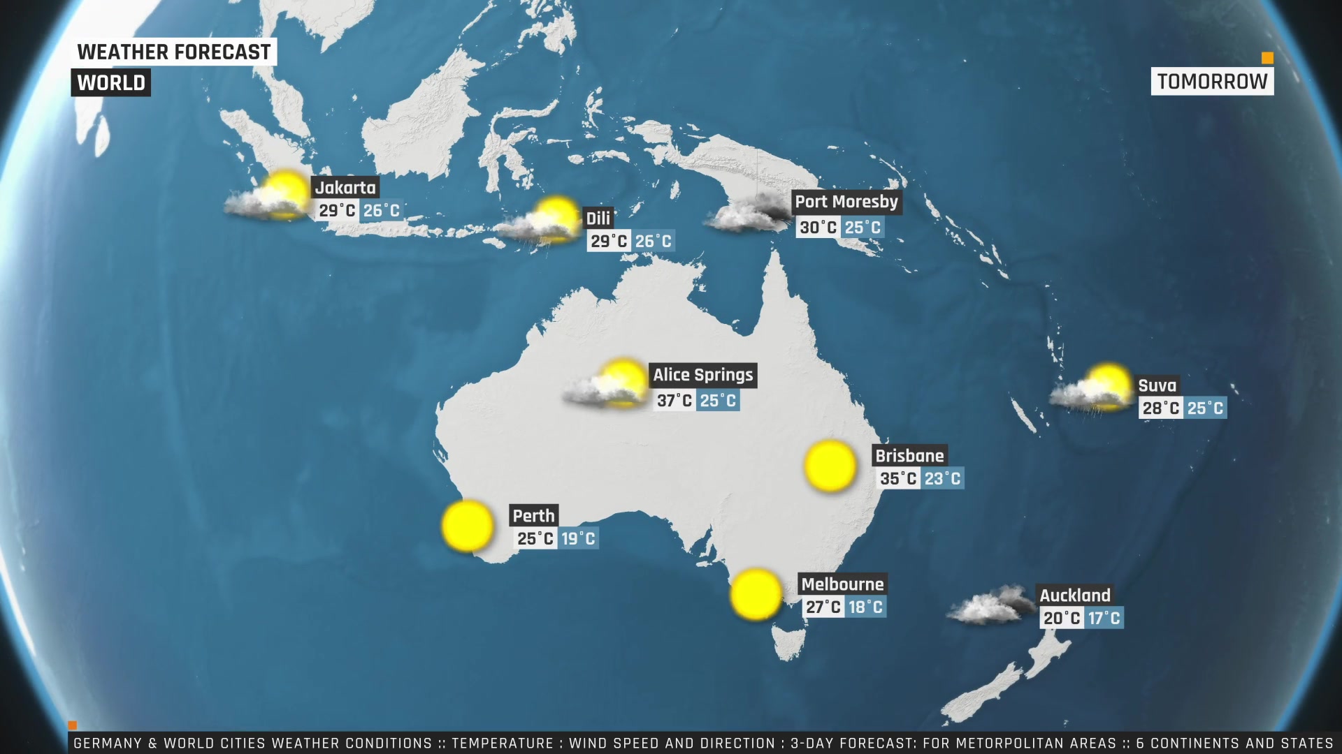 Automated WEATHER Forecast Script and Template for After Effects Videohive 44614632 After Effects Image 7