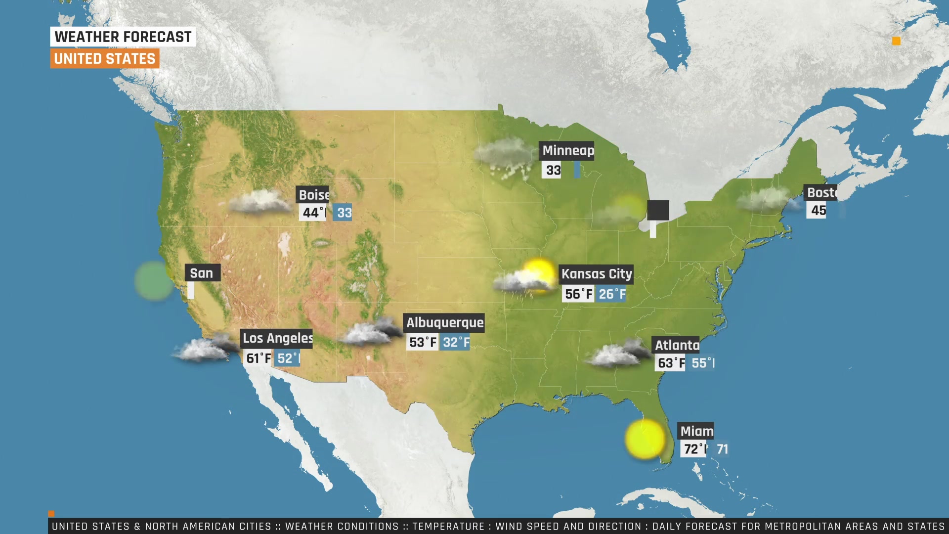 Automated WEATHER Forecast Script and Template for After Effects Videohive 44614632 After Effects Image 9