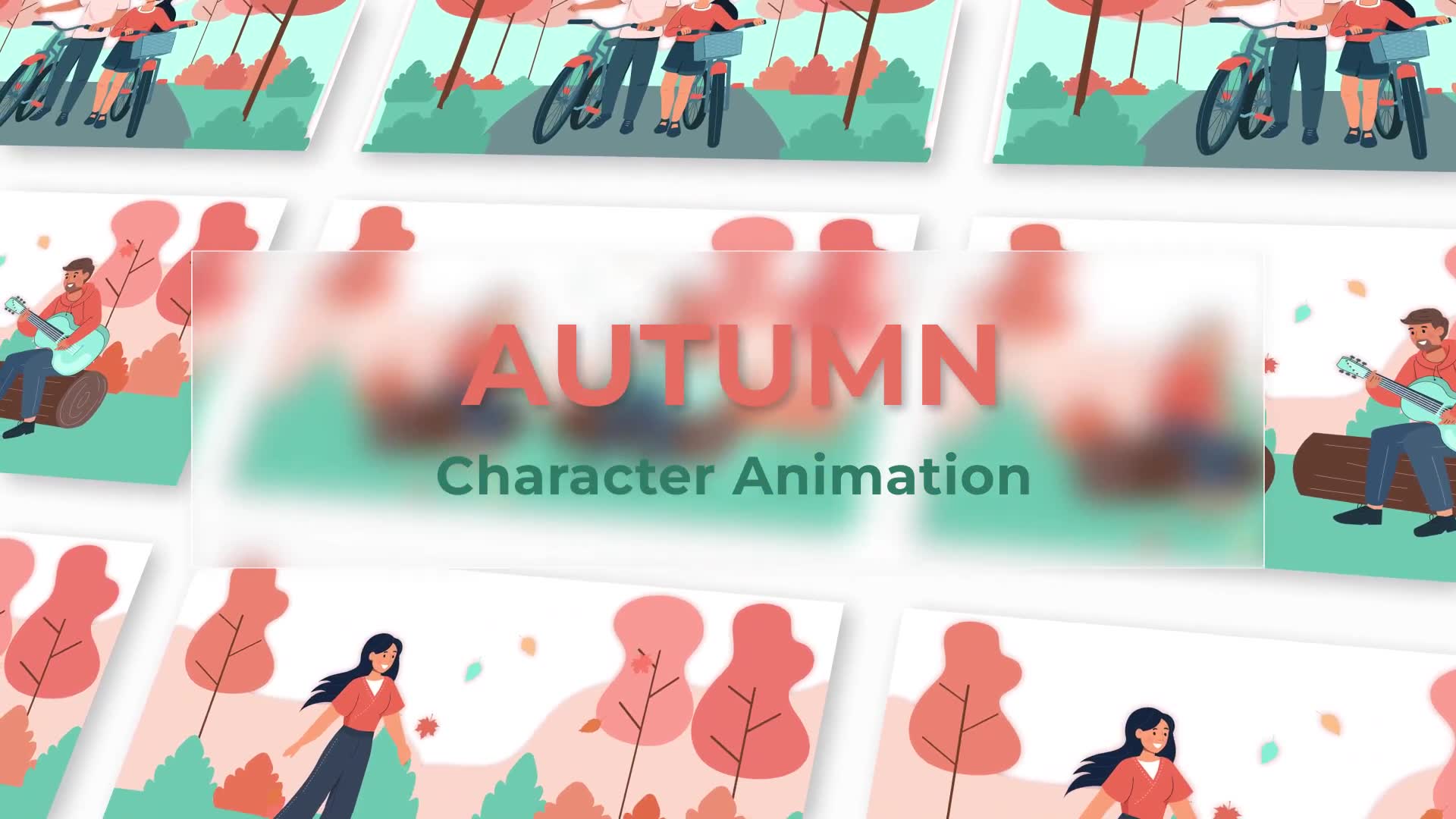 Autumn Character Animation Scene Pack Videohive 37071523 After Effects Image 2