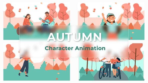Autumn Character Animation Scene Pack - Videohive 37071523 Download