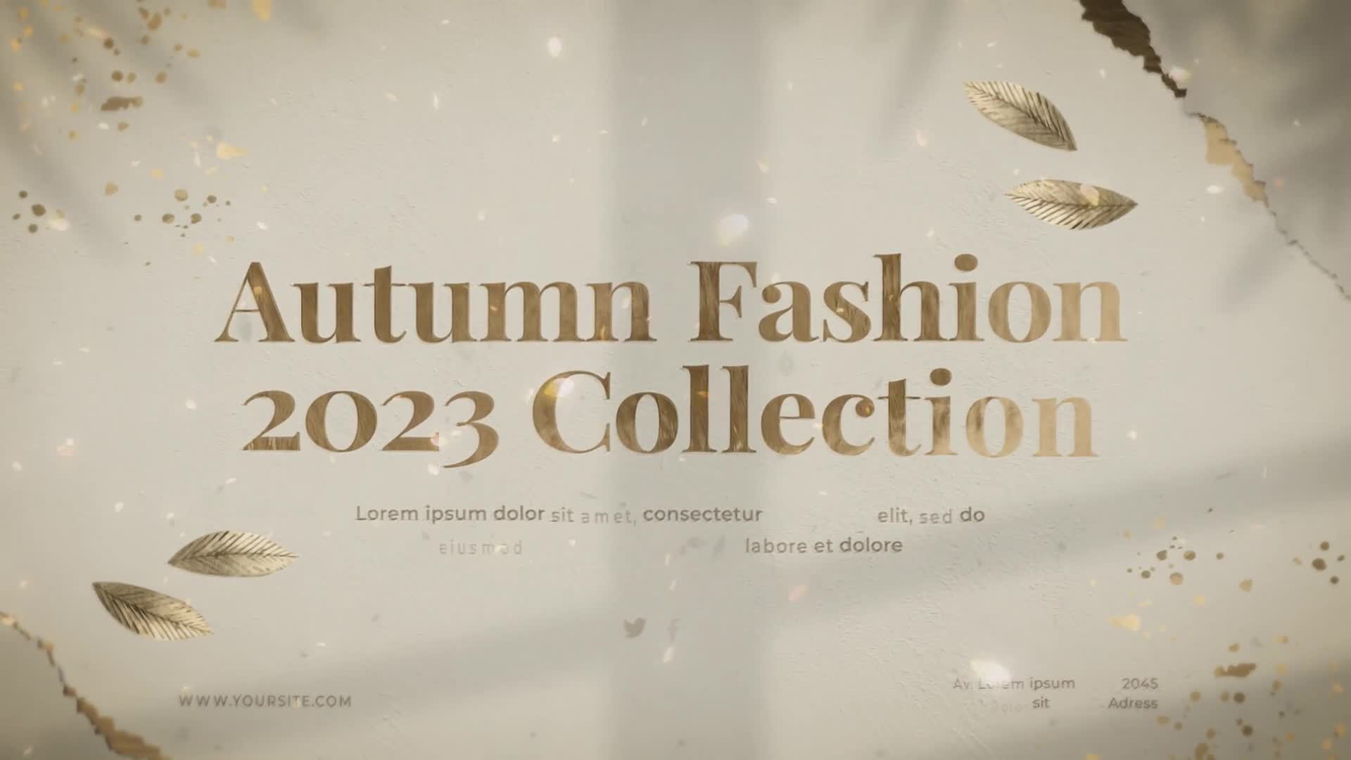 Autumn Fashion 2023 Collection Videohive 39400260 After Effects Image 1
