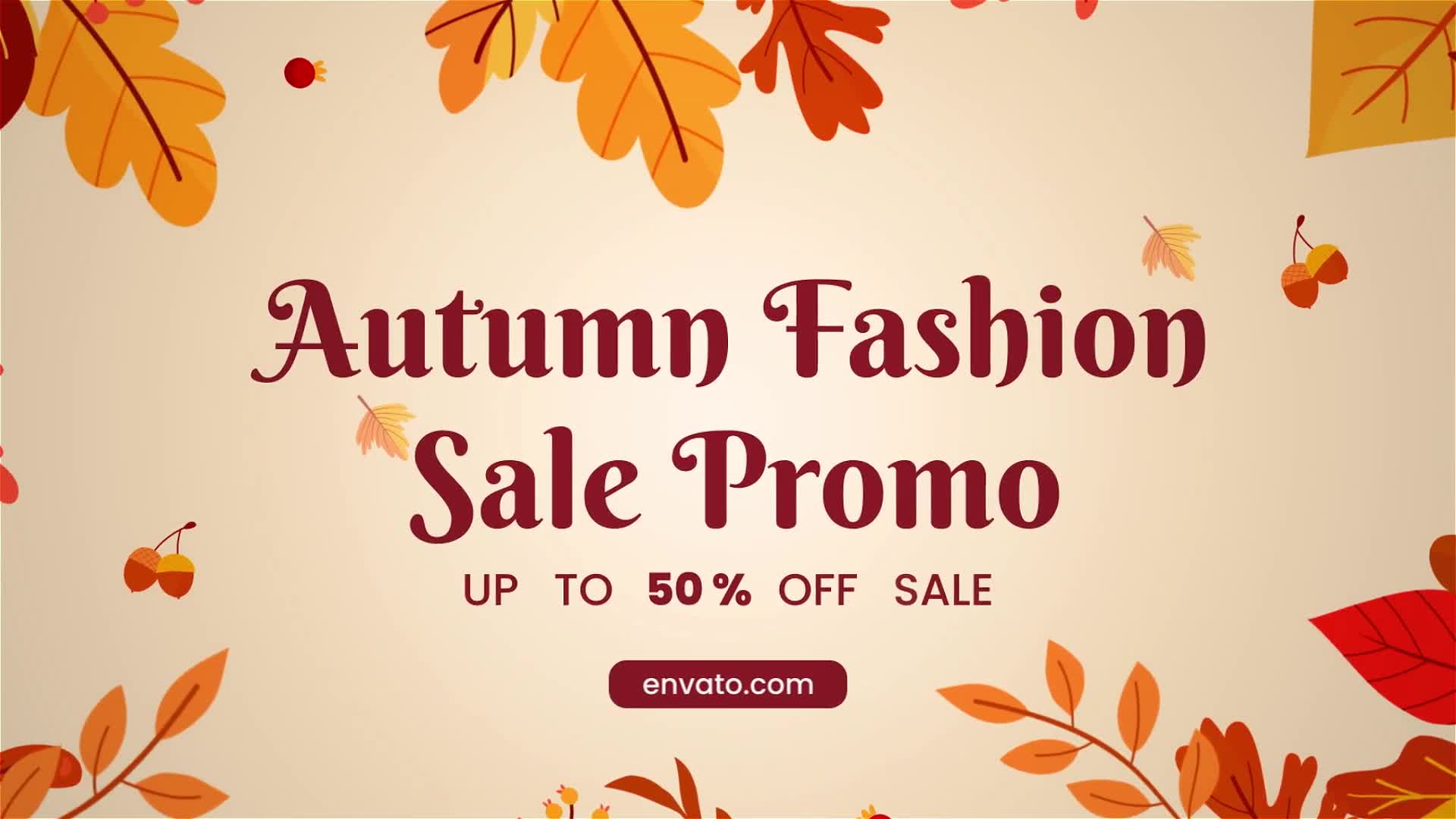 Autumn Fashion Sale Promo Videohive 39610893 After Effects Image 1