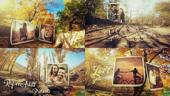 Autumn Love Story Slideshow - Download 25183556 Videohive