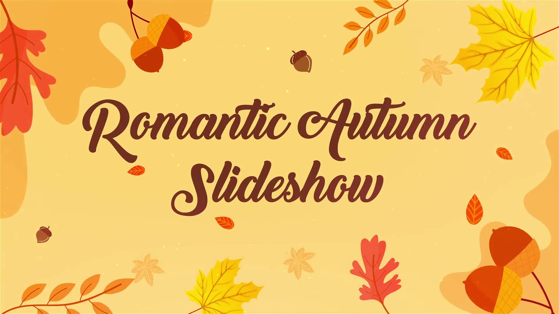 Autumn Romantic Slideshow Videohive 33286990 After Effects Image 1