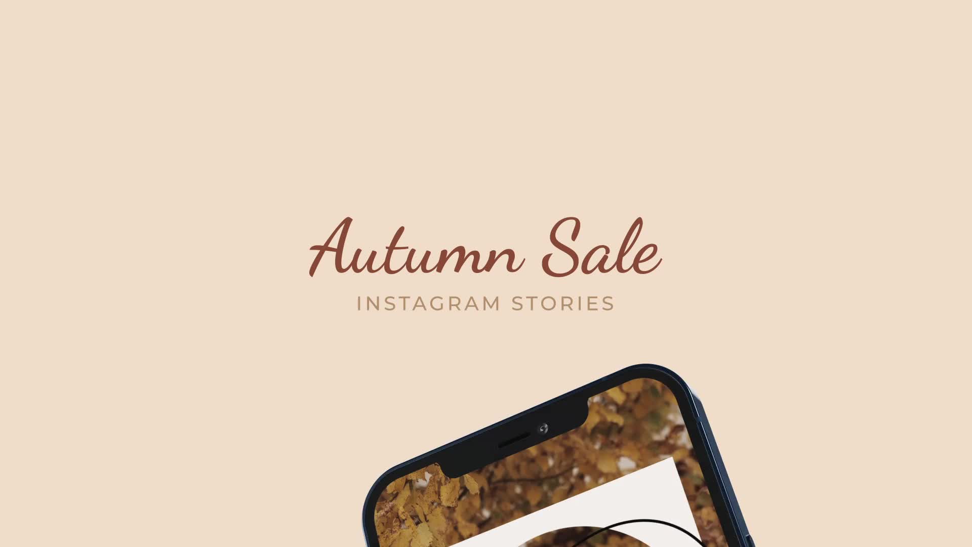 Autumn Sale Instagram Stories Videohive 33733681 After Effects Image 1