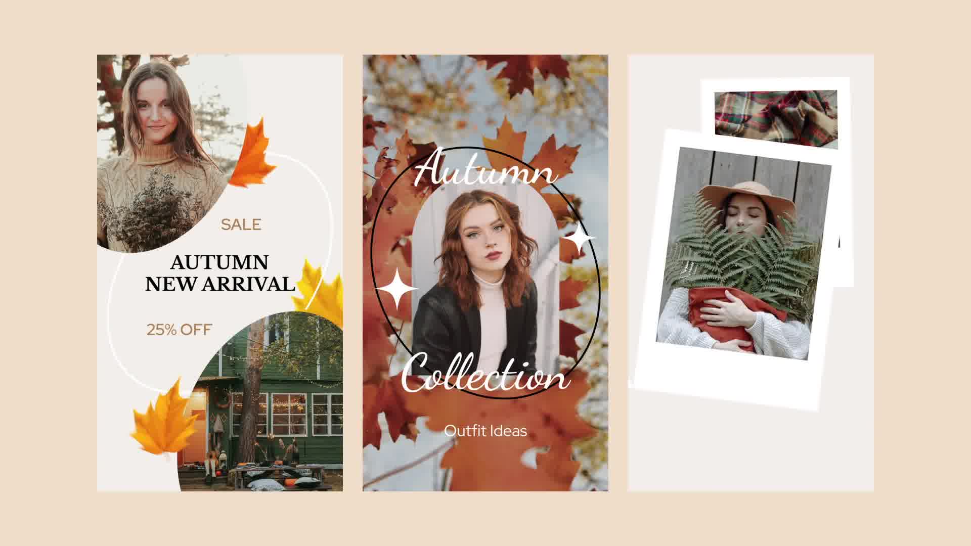 Autumn Sale Instagram Stories for Premiere Pro Videohive 33812640 Premiere Pro Image 11