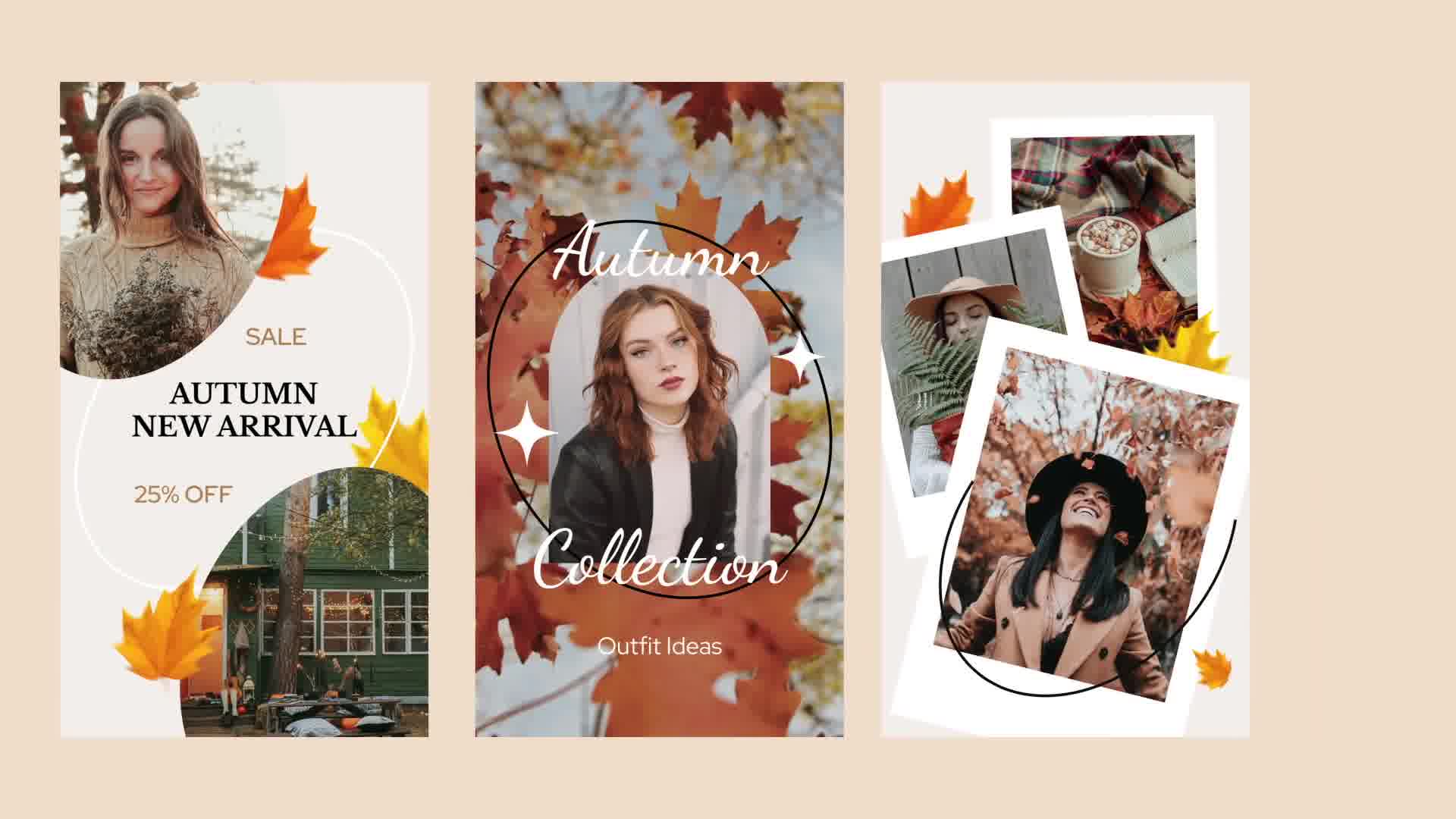 Autumn Sale Instagram Stories for Premiere Pro Videohive 33812640 Premiere Pro Image 12