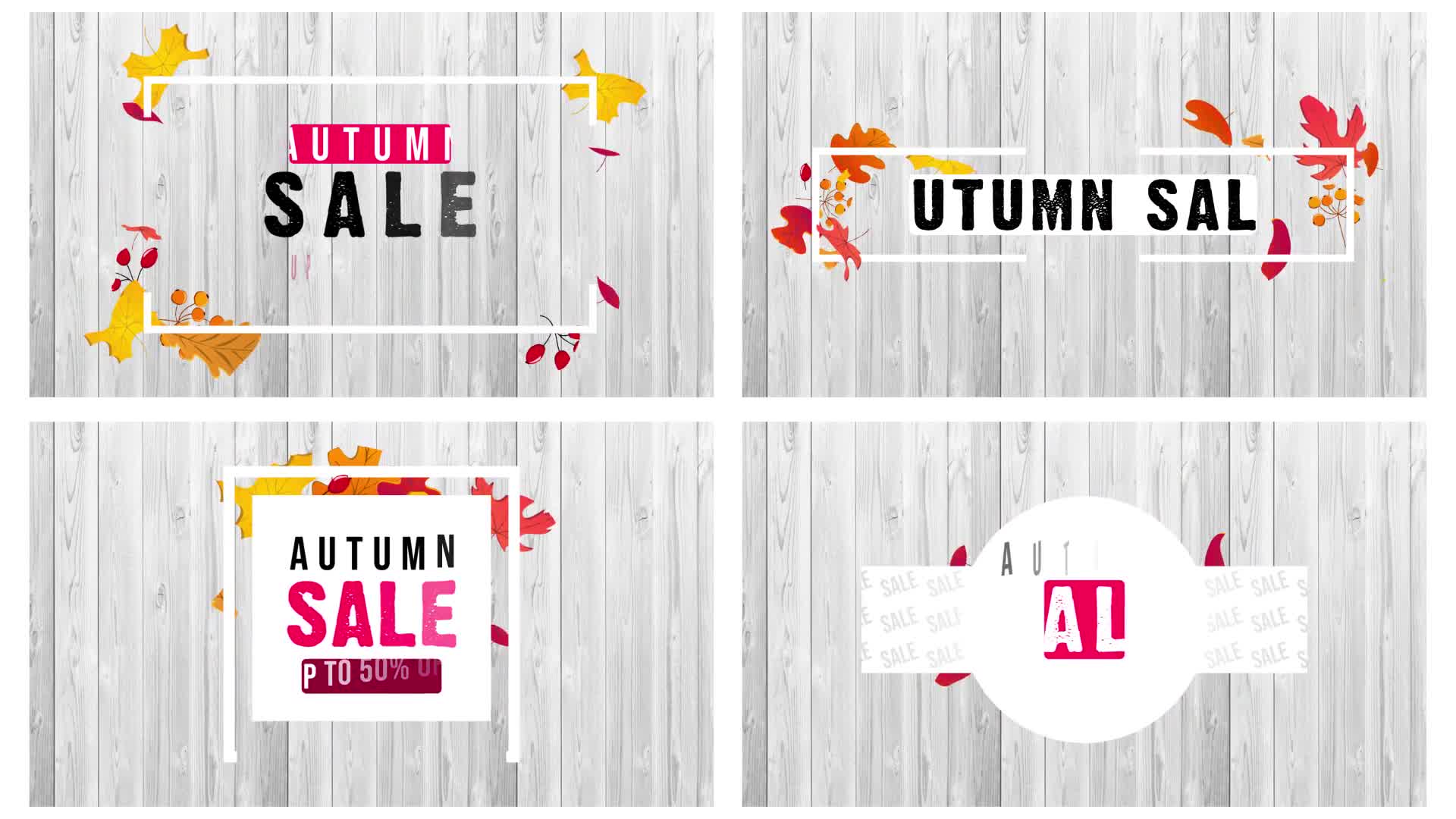 Autumn Titles Videohive 24542668 After Effects Image 8