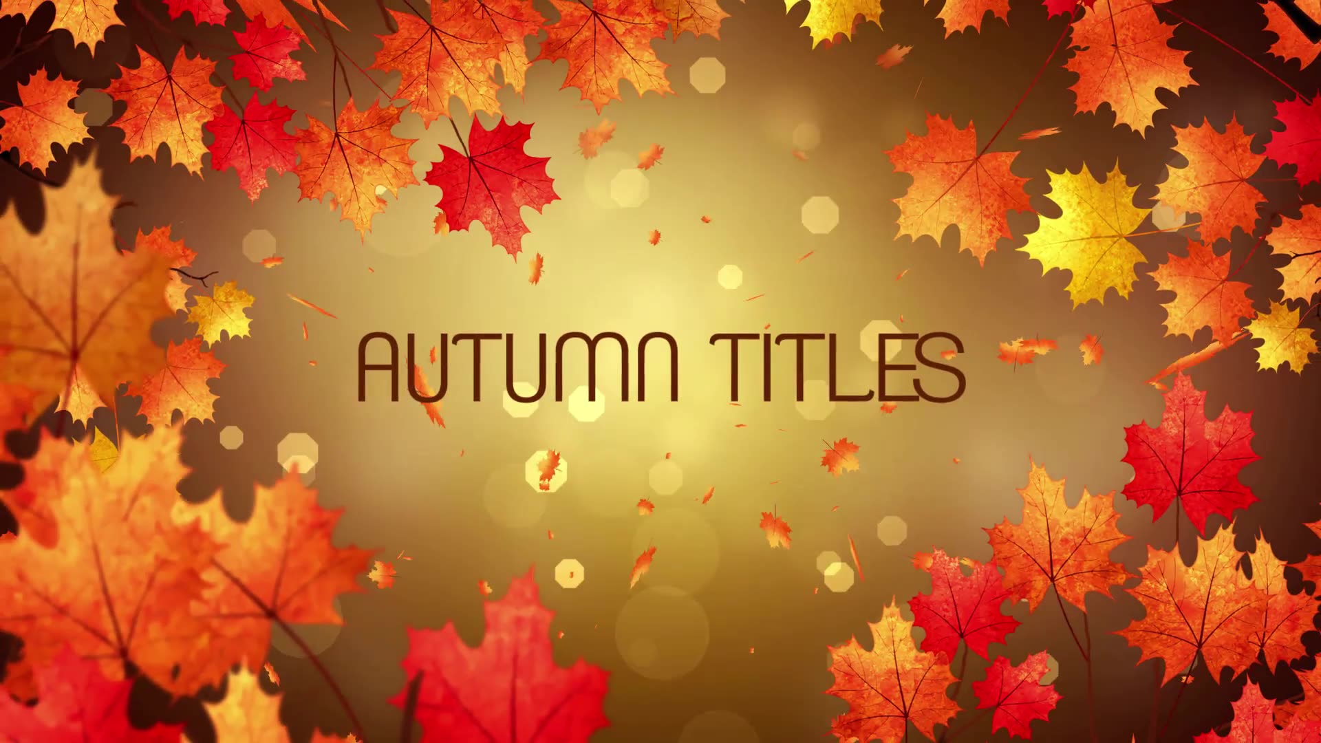 Autumn Titles DaVinci Resolve Videohive 33860164 DaVinci Resolve Image 6