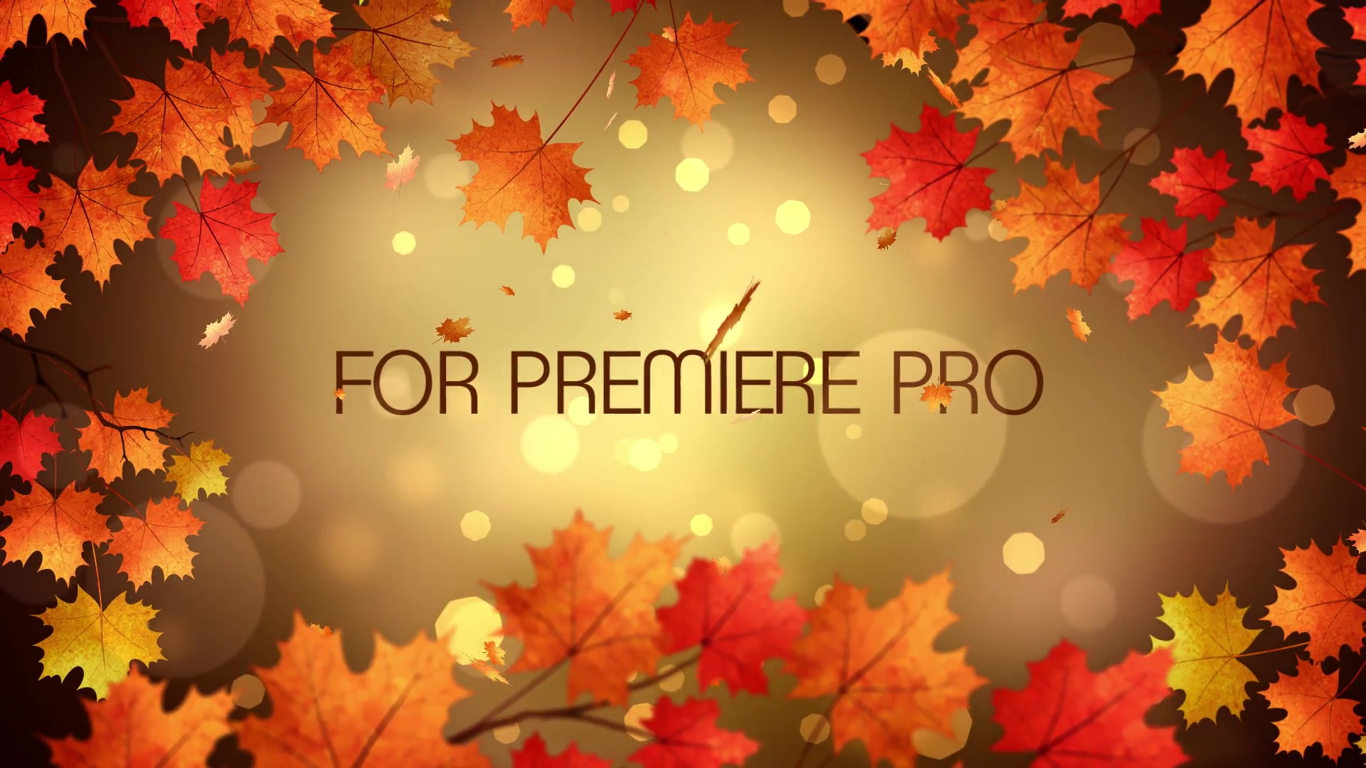 Autumn Titles Premiere Pro Videohive 24823989 Premiere Pro Image 4