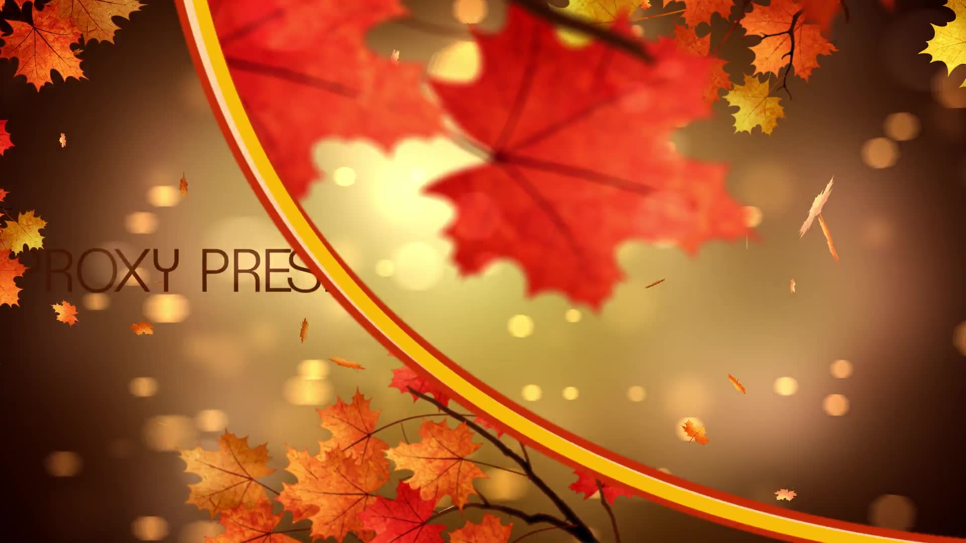 Autumn Titles Videohive 24779626 After Effects Image 2