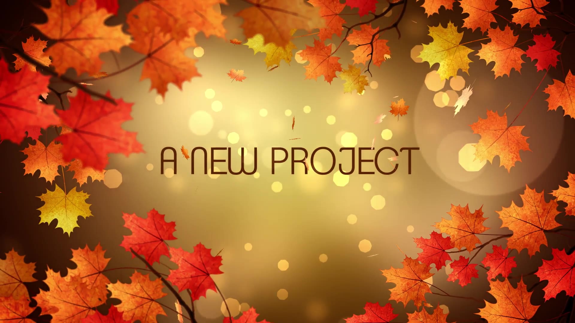 Autumn Titles Videohive 24779626 After Effects Image 3