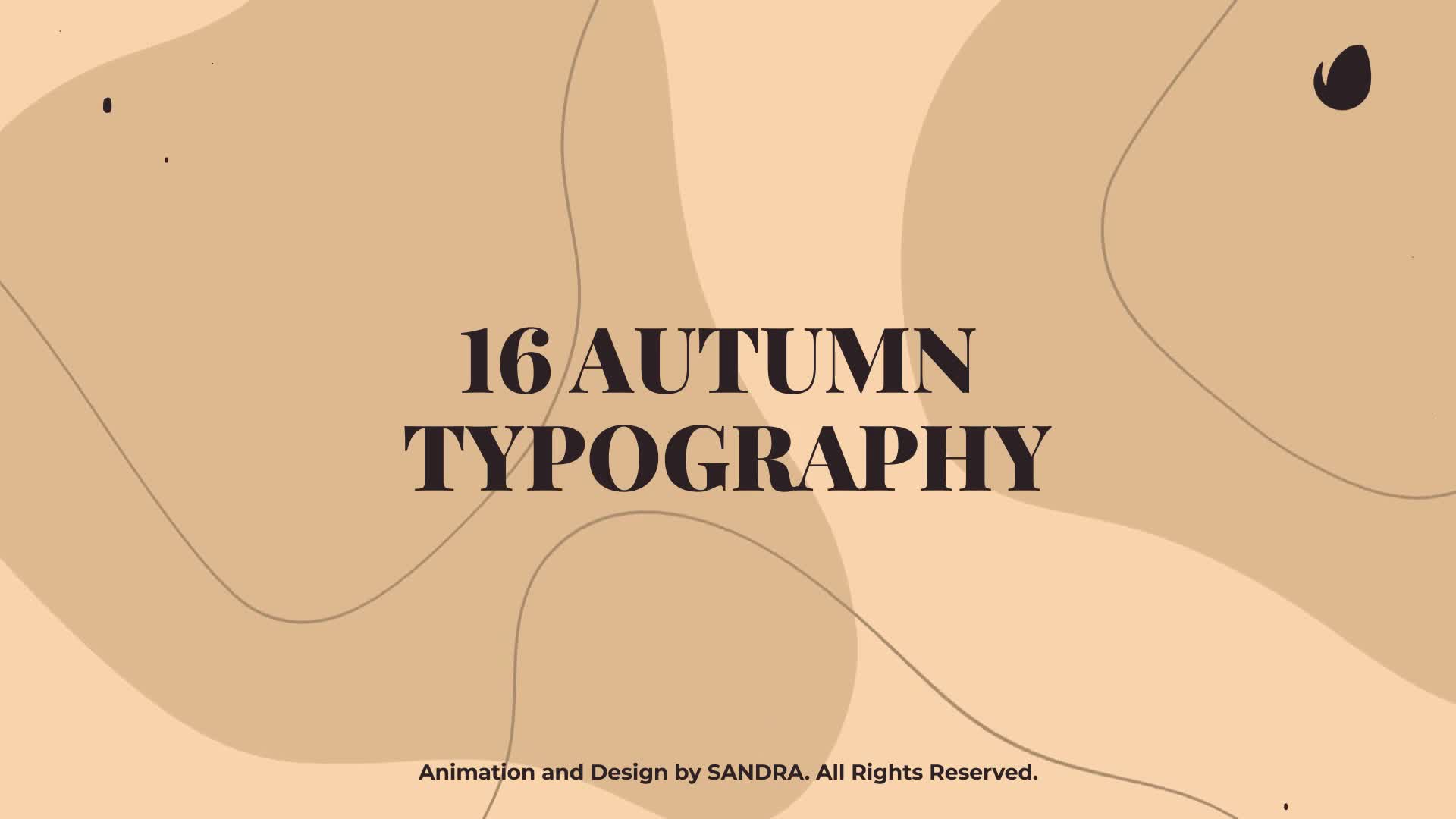 Autumn Typography Videohive 34525489 After Effects Image 2