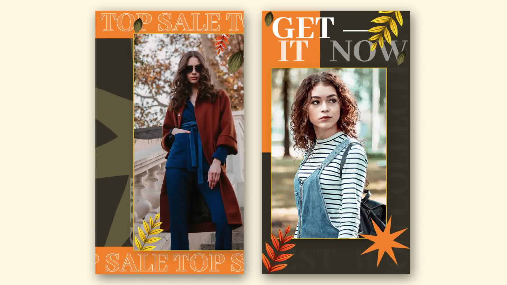 Autumn Vibes Sale Promo | Instagram Story Pack Videohive 34371619 After Effects Image 10