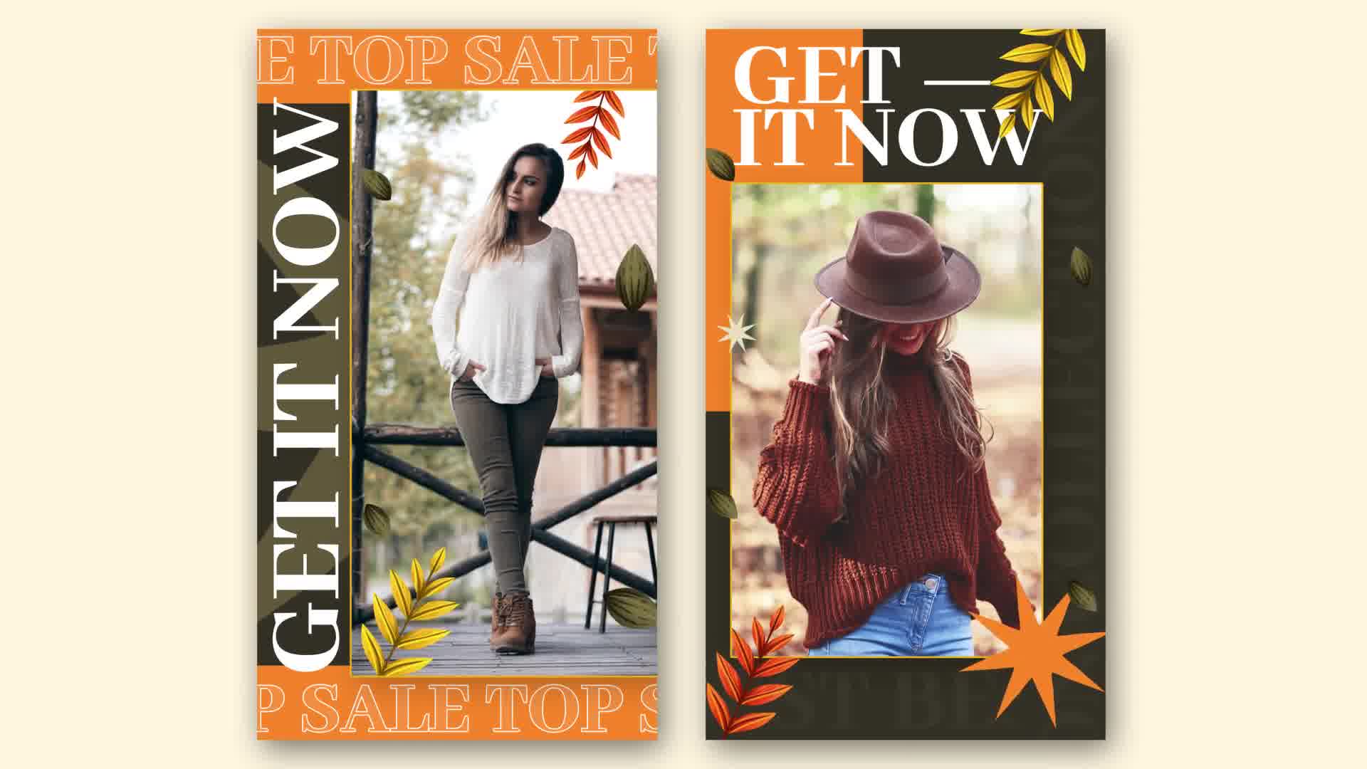 Autumn Vibes Sale Promo | Instagram Story Pack Videohive 34371619 After Effects Image 11