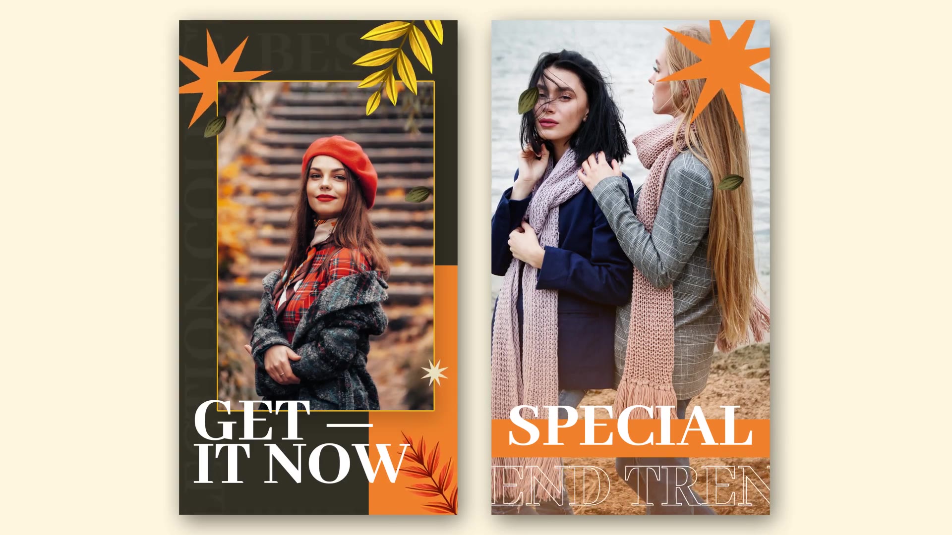 Autumn Vibes Sale Promo | Instagram Story Pack Videohive 34371619 After Effects Image 5