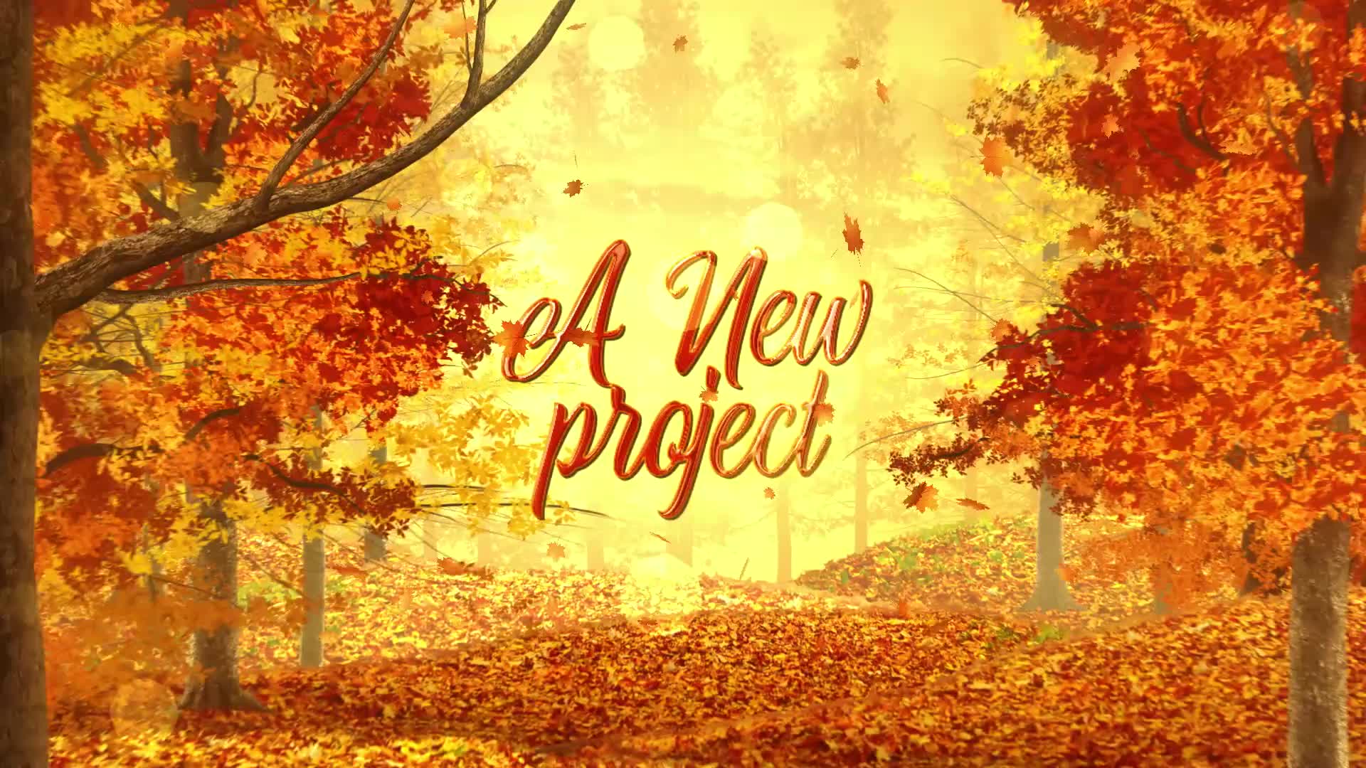 Autumn Woods Titles Videohive 33925235 After Effects Image 2