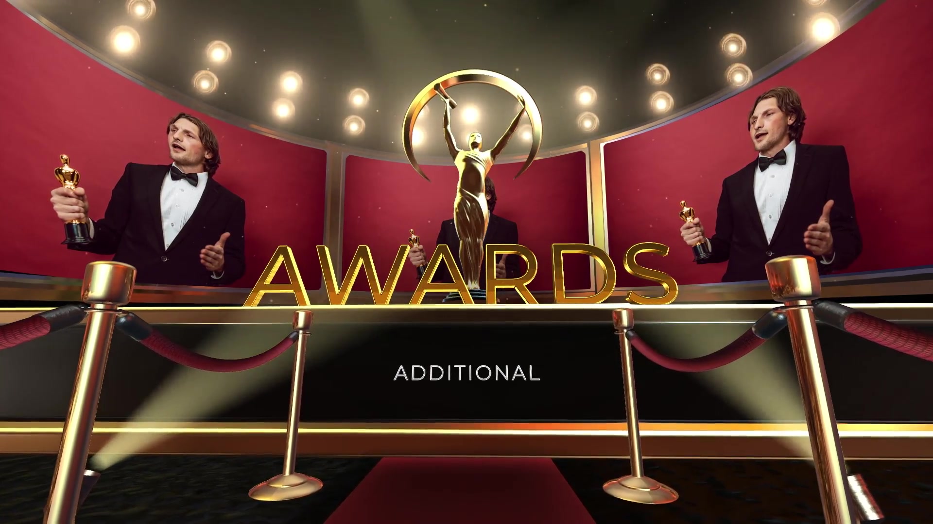 Award Ceremony 5 Trophies Videohive 35838318 After Effects Image 4