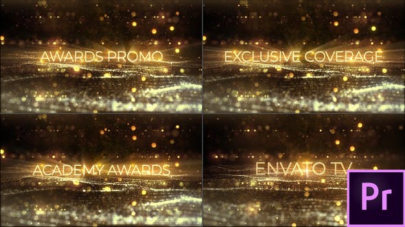 Award Show Titles Premiere Pro - Videohive 24605514 Download