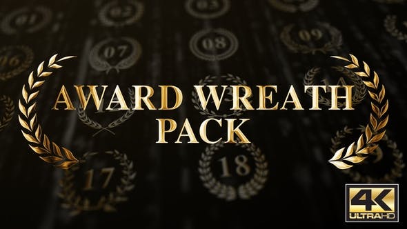 Award Wreath Pack 4K - 25629713 Download Videohive