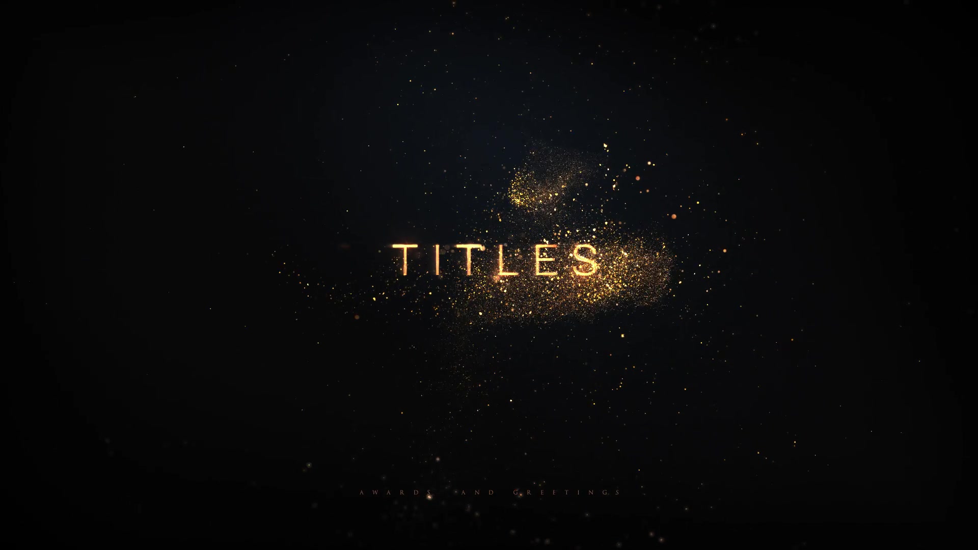 Awards and Greetings | Particles Titles Videohive 29834549 After Effects Image 4
