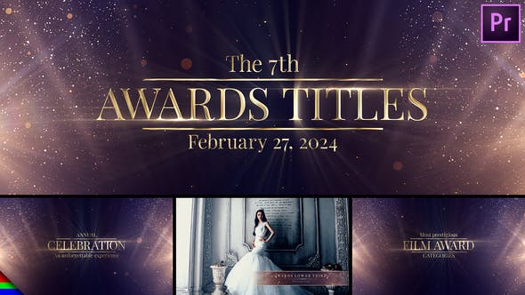 Awards Ceremony Titles - Videohive Download 25266489