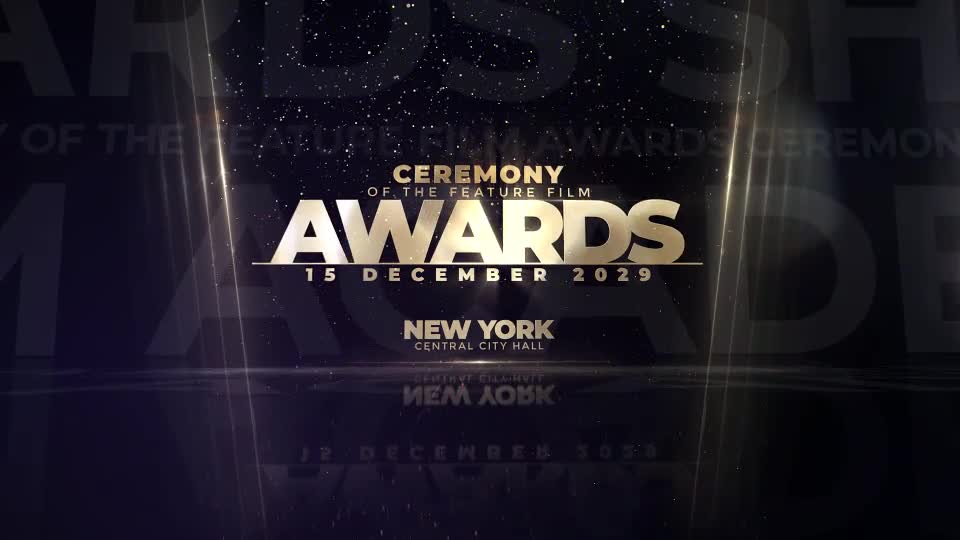 Awards Golden Promo Videohive 29246568 After Effects Image 1