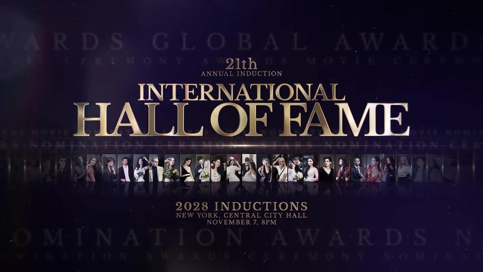 Awards | Hall of Fame Videohive 29742757 After Effects Image 9
